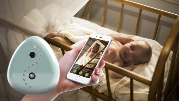 Cocoon Cam checks your baby's heart rate and temperature without a wearable