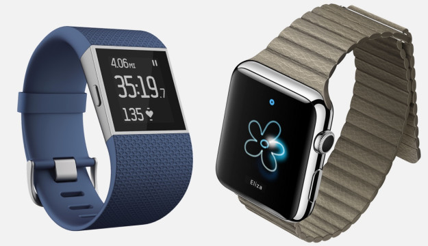 Apple Watch v Fitbit Surge: 2015 super watch showdown