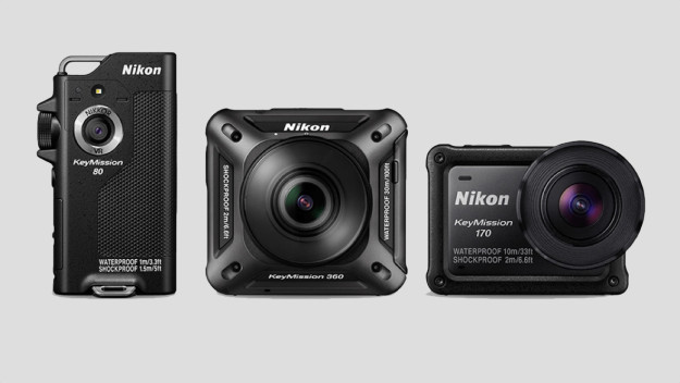 Nikon announces two new rugged action cams and KeyMission 360 details