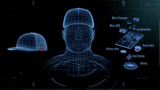 Ford's new smart hat uses gyroscopes and algorithms to save trucker's lives
