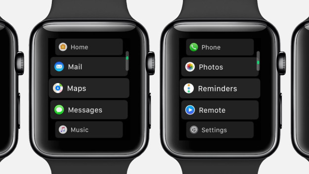 How to change the app layout on Apple Watch
