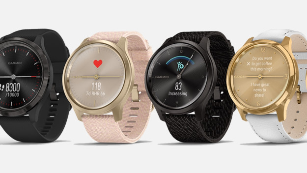 Garmin Vivomove Luxe is a hybrid that features dual displays