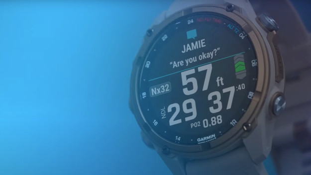 Garmin Descent Mk3 surfaces with diver-to-diver messaging and AMOLED display