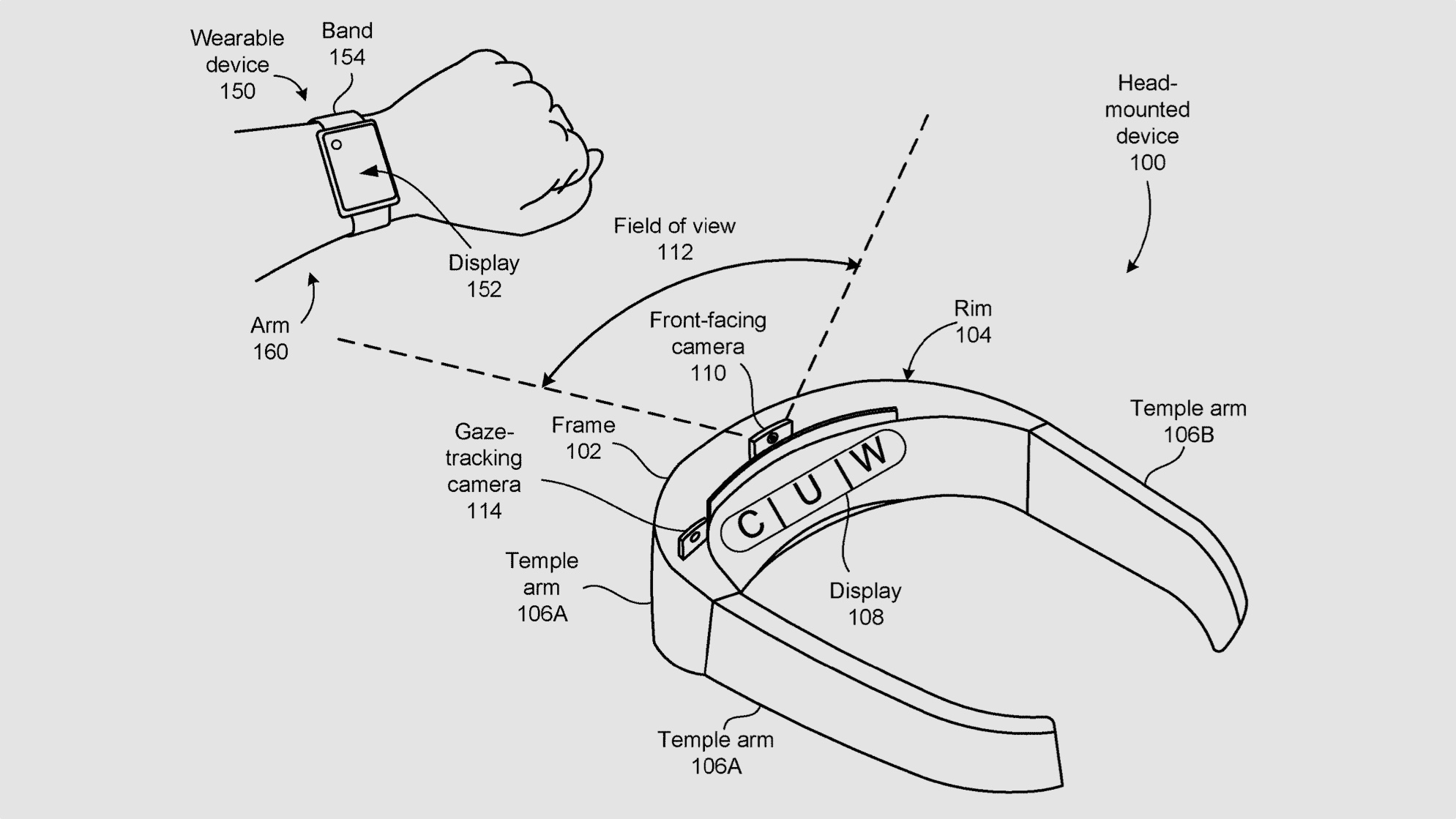 Google Glass 3 camera could read Pixel Watch screen photo 2