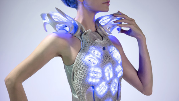 Insane new 3D printed smart dress uses Intel tech to track your mood