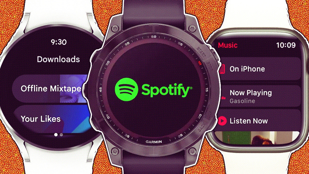Best smartwatches and running watches with spotify