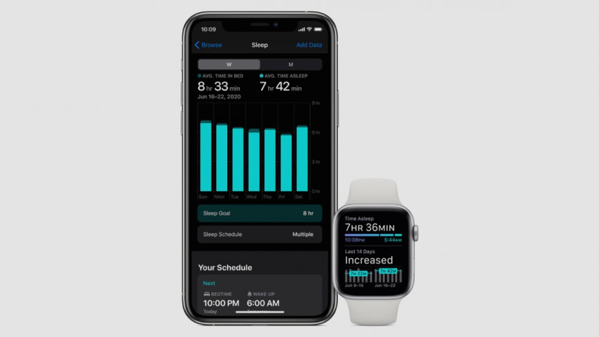 Apple Watch native sleep tracking